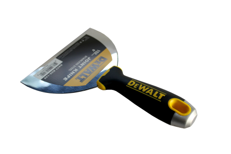 DeWalt Малярный шпатель с черной пластиковой ручкой и металлическим наконечником 15 cm