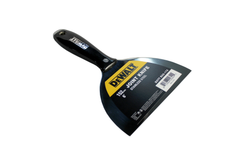 DeWalt Малярный шпатель с черной пластиковой ручкой 13 cm